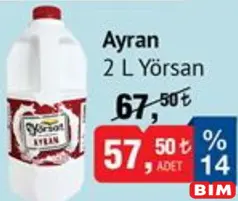 YÖRSAN AYRAN 2 L